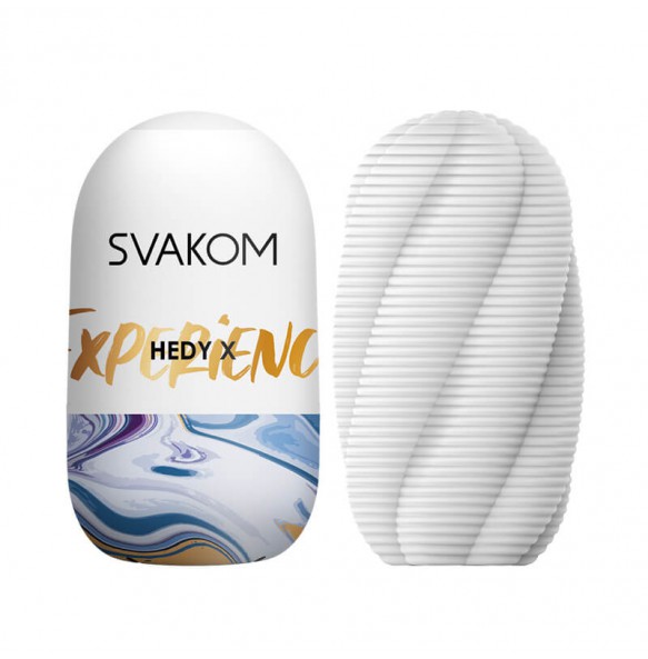 USA SVAKOM - HEDY X Stroking Sleeve Egg Masturbator (Experience)